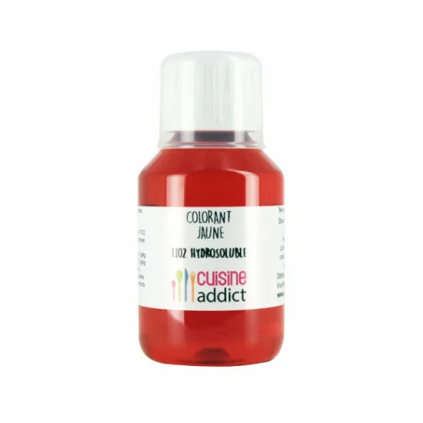 Colorant Alimentaire Jaune Citron E102 Liquide 115ml Cuisineaddict 1