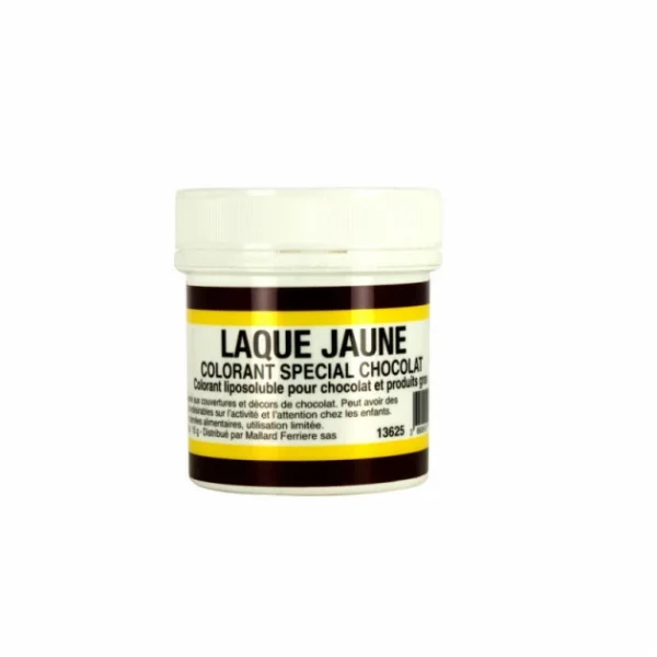 MALLARD FERRIERE Colorant Alimentaire Jaune E104 Poudre Liposoluble 15g 1