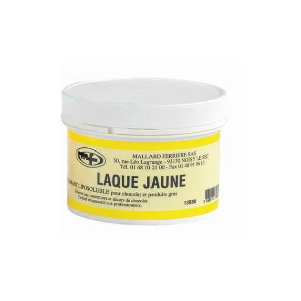 MALLARD FERRIERE Colorant Alimentaire Jaune E104 Poudre Liposoluble 60g 1