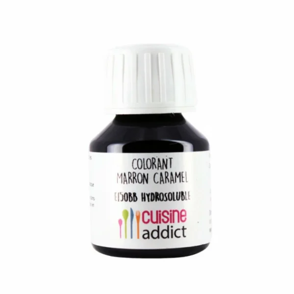 Colorant Alimentaire Marron Caramel E150b Liquide 58 Ml Cuisineaddict 1