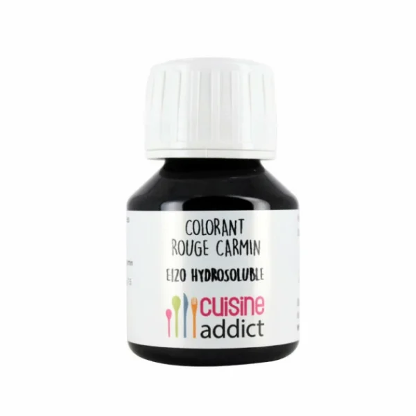 Colorant Alimentaire Naturel Rouge Carmin E120 Liquide 58 Ml Cuisineaddict 1