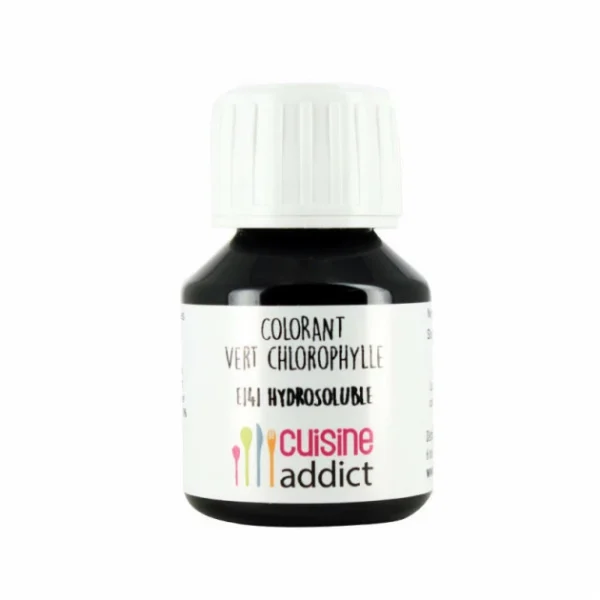 Colorant Alimentaire Naturel Vert Chlorophylle E141 Liquide 58 Ml Cuisineaddict 1