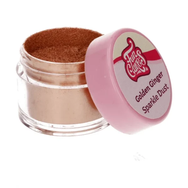 Colorant Alimentaire Or Brun Métallisé 3,5 G Funcakes 3