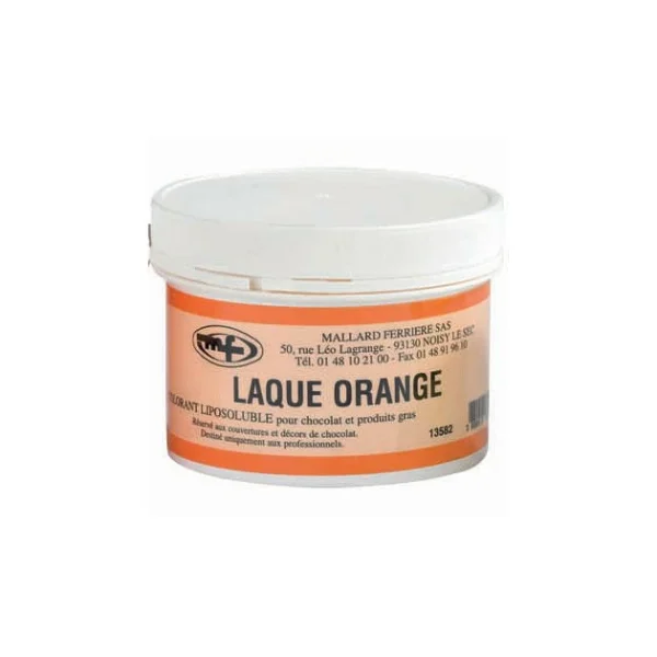 MALLARD FERRIERE Colorant Alimentaire Orange E110 Poudre Liposoluble 60g 1