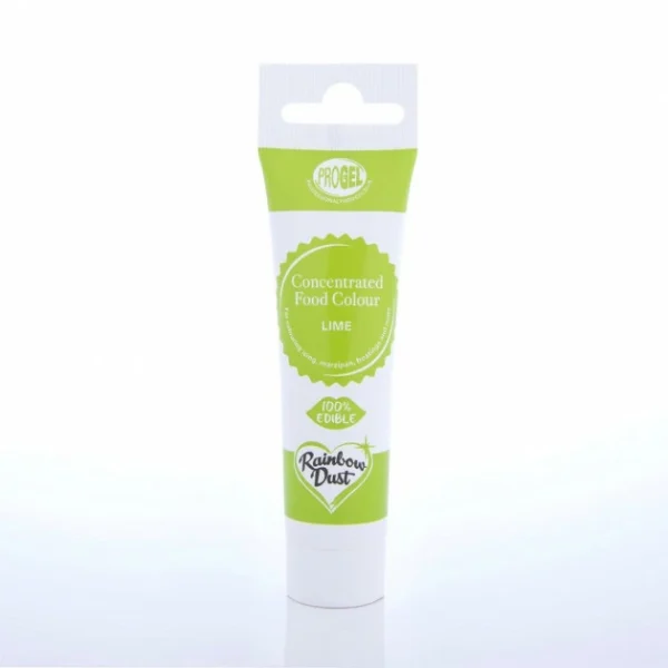 Colorant Alimentaire ProGel Citron Vert 25g Rainbow Dust 1
