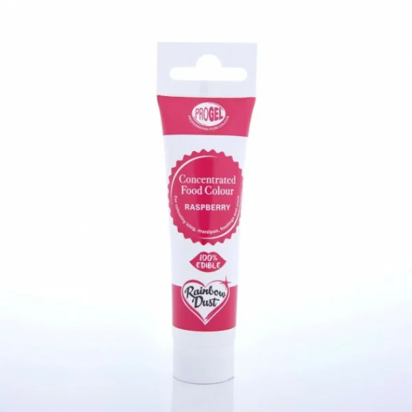 Colorant Alimentaire ProGel Framboise 25g Rainbow Dust 1