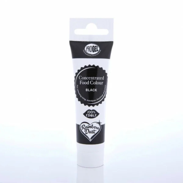 Colorant Alimentaire ProGel Noir 25g Rainbow Dust 1