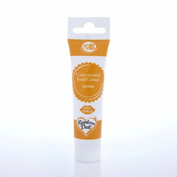 Colorant Alimentaire ProGel Ocre 25g Rainbow Dust 1