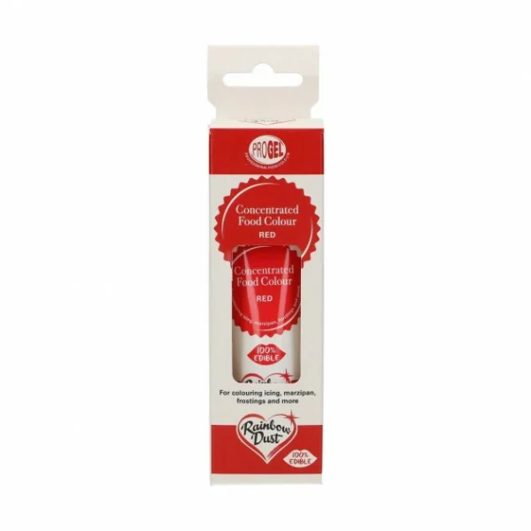 Colorant Alimentaire ProGel Rouge 25g Rainbow Dust 3
