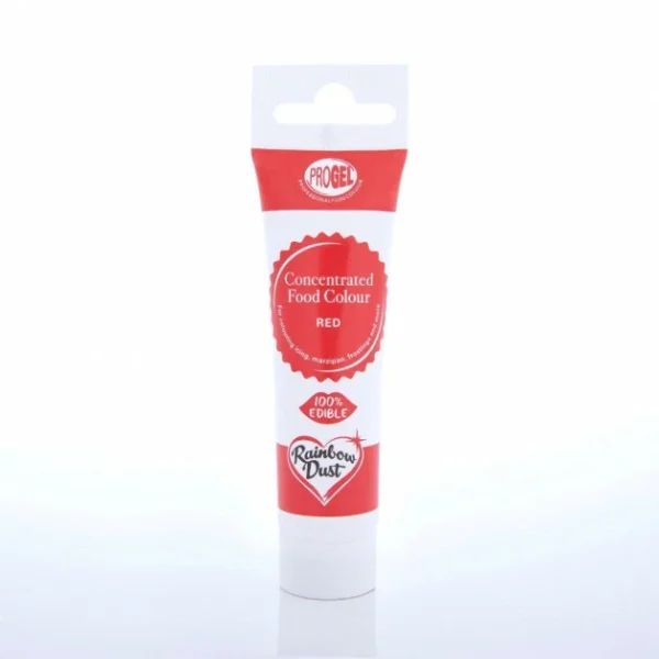 Colorant Alimentaire ProGel Rouge 25g Rainbow Dust 1