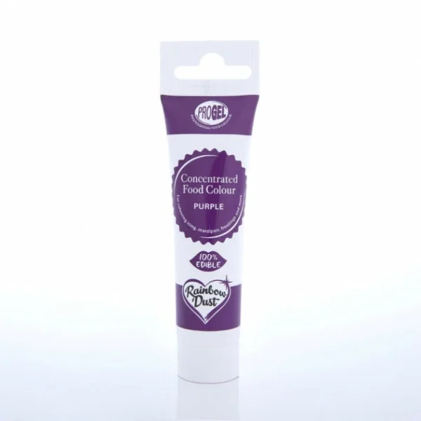 Colorant Alimentaire ProGel Violet 25g Rainbow Dust 1