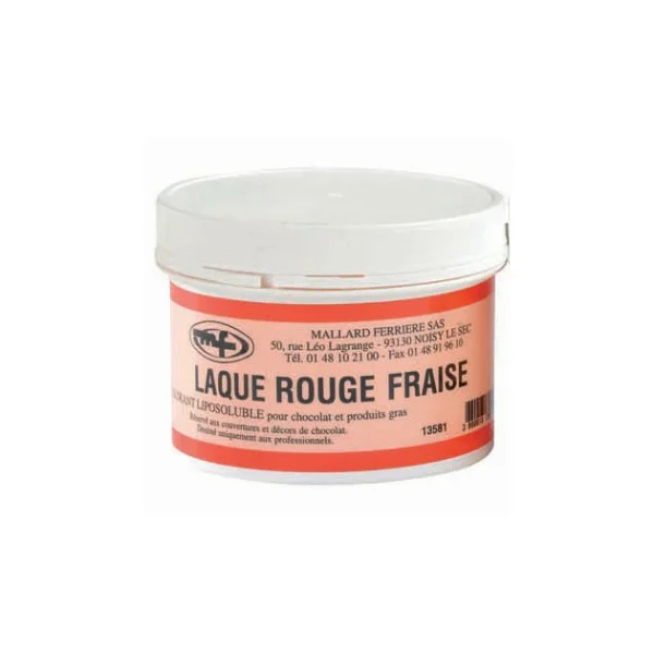 MALLARD FERRIERE Colorant Alimentaire Rouge Fraise E129 Poudre Liposoluble 60g 1