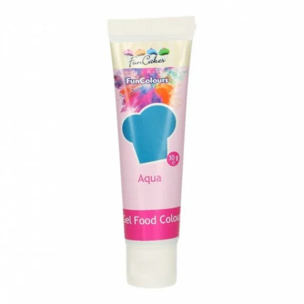Colorant Gel Alimentaire Bleu Eau FunCakes 30 G 1