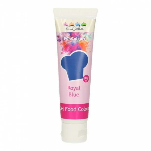 Colorant Gel Alimentaire Bleu Royal FunCakes 30 G 1
