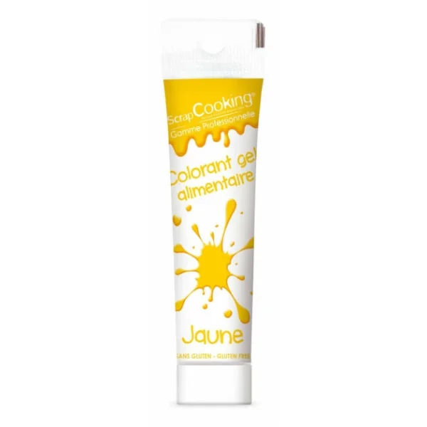Colorant Gel Alimentaire Jaune 20g Scrapcooking 1
