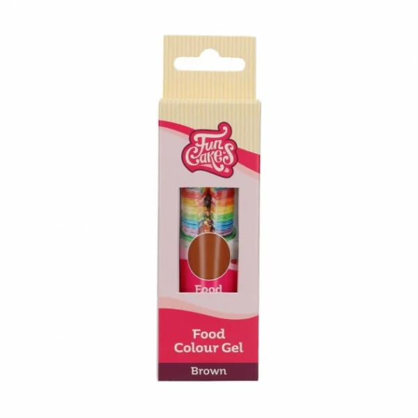 Colorant Gel Alimentaire Marron FunCakes 30 G 3
