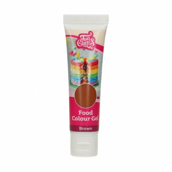 Colorant Gel Alimentaire Marron FunCakes 30 G 1