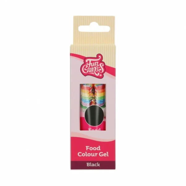Colorant Gel Alimentaire Noir FunCakes 30 G 3