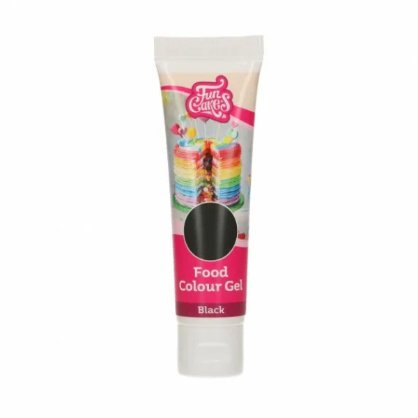 Colorant Gel Alimentaire Noir FunCakes 30 G 1