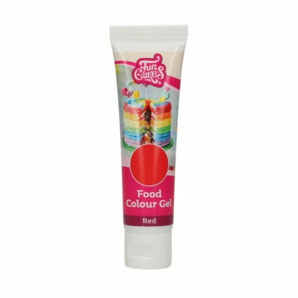 Colorant Gel Alimentaire Rouge FunCakes 30 G 3