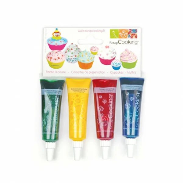 Colorants Alimentaires Liquides Scrapcooking (x4) 1