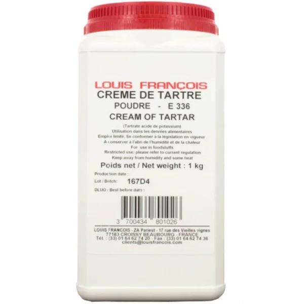 LOUIS FRANCOIS Crème De Tartre Poudre 1 Kg Louis François 1