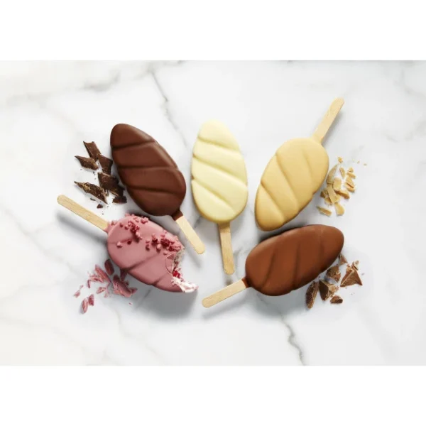 DLUO Courte Ice Chocolate Blanc 2,5kg Callebaut 4