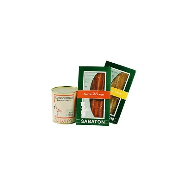 Ecorces Citron Confit en Lamelles 150 g (x2) Sabaton 3