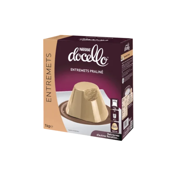 Entremets Praliné Nestlé Docello 1 kg 1