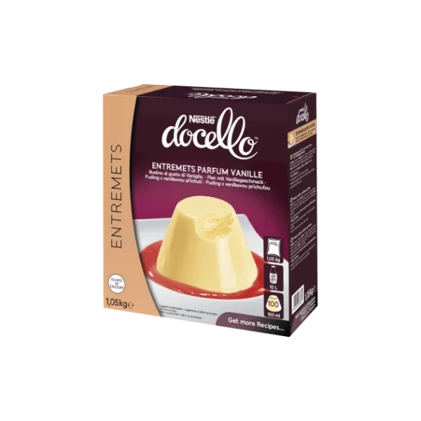 Entremets Vanille Nestlé Docello 1,05 kg 1