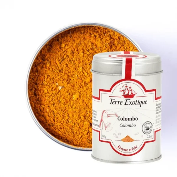 Épices Colombo 60 G Terre Exotique 1