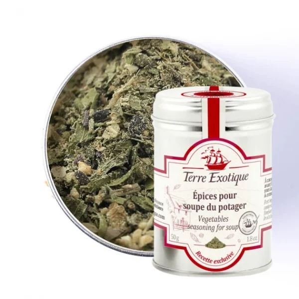 Épices Pour Soupe Du Potager 50 G Terre Exotique 1