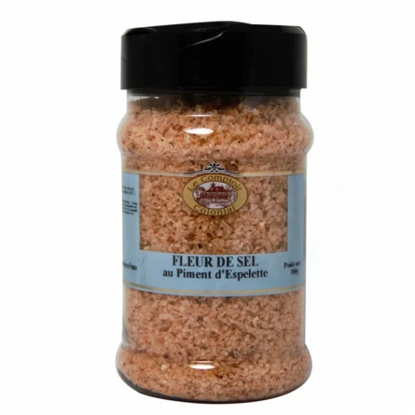 Fleur De Sel Au Piment D’Espelette 250 G Le Comptoir Colonial 1