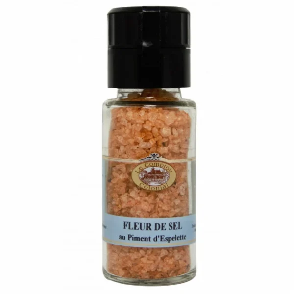 Fleur De Sel Au Piment D’Espelette 80 G Le Comptoir Colonial 1
