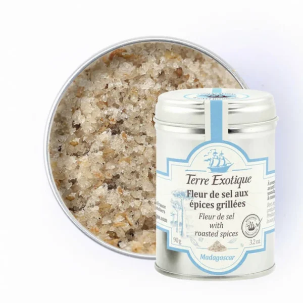Fleur De Sel Aux Épices Grillées 90 G Terre Exotique 1