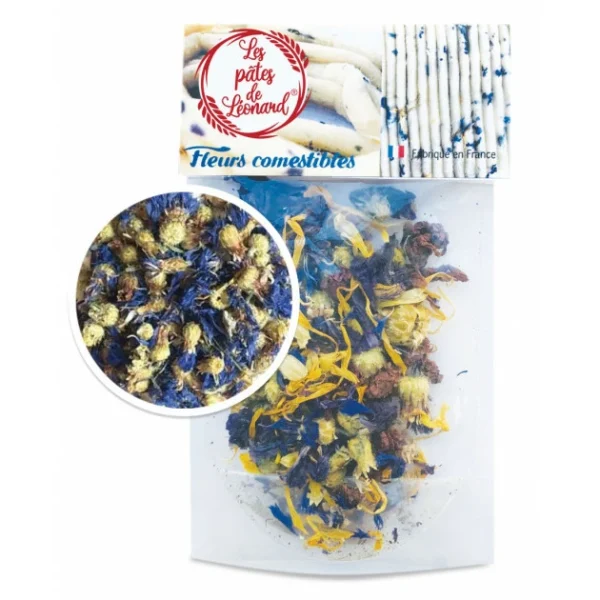 LES PATES DE LEONARD Fleurs Comestibles De Bleuet 3 G Les Pâtes De Léonard 1