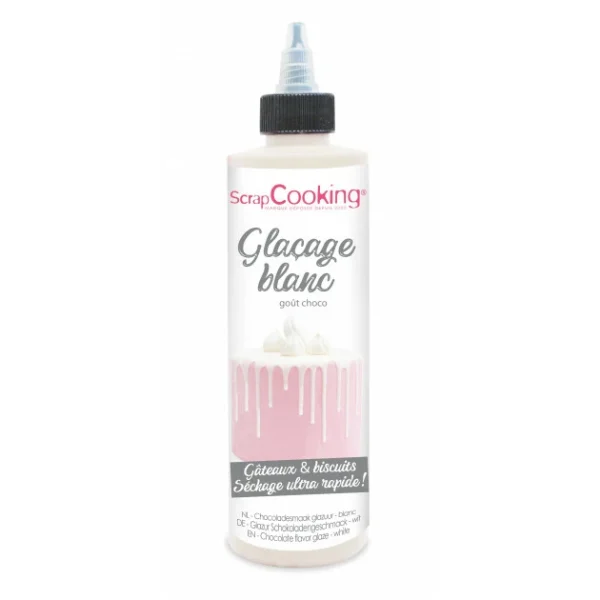 Glaçage Blanc Goût Chocolat 130 G Scrapcooking 1