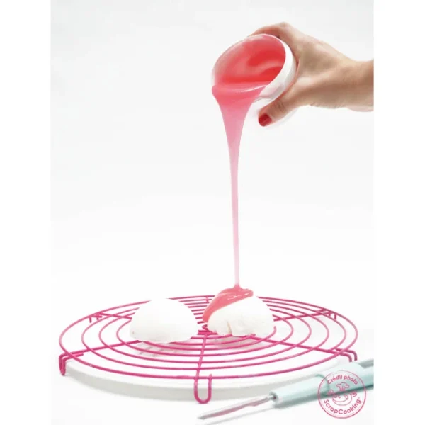 Glaçage Miroir Rose 300 G Scrapcooking 3