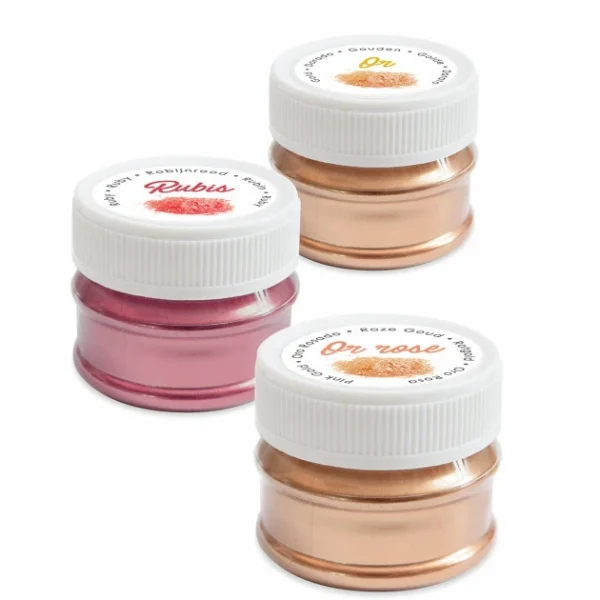 Lot De 3 Colorants Alimentaires De Surface Irisés Scrapcooking 1