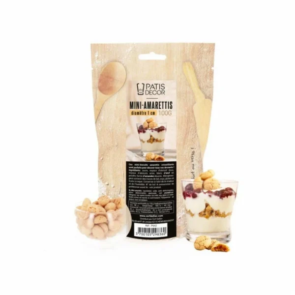 PATISDECOR Mini-Amarettis 100 G Patisdécor 1