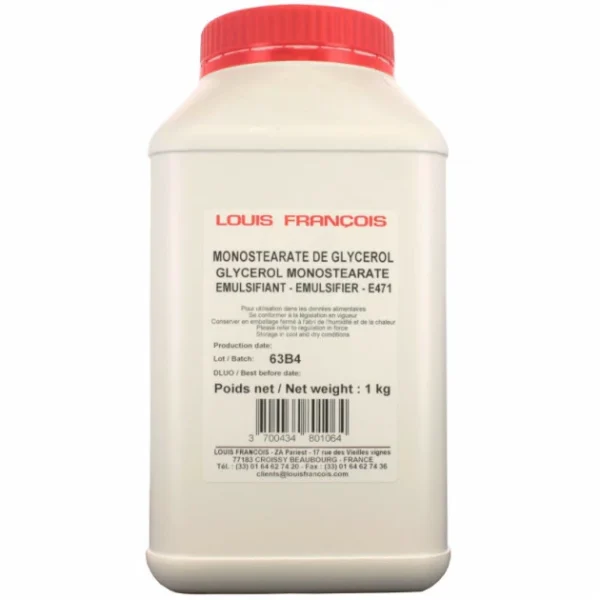 LOUIS FRANCOIS Monostearate De Glycerol 40 % 1 Kg E471 1