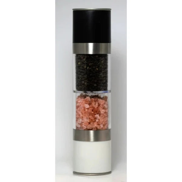 Moulin Sel Poivre 2 En 1 Sel Rose Himalaya Et Poivre Sauvage Madagascar Le Comptoir Colonial 3
