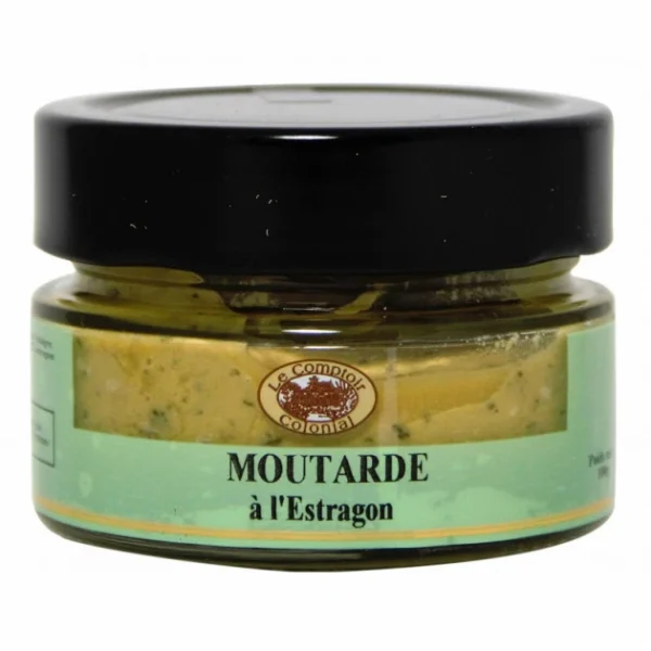 Moutarde à L’Estragon 100 G Le Comptoir Colonial 1
