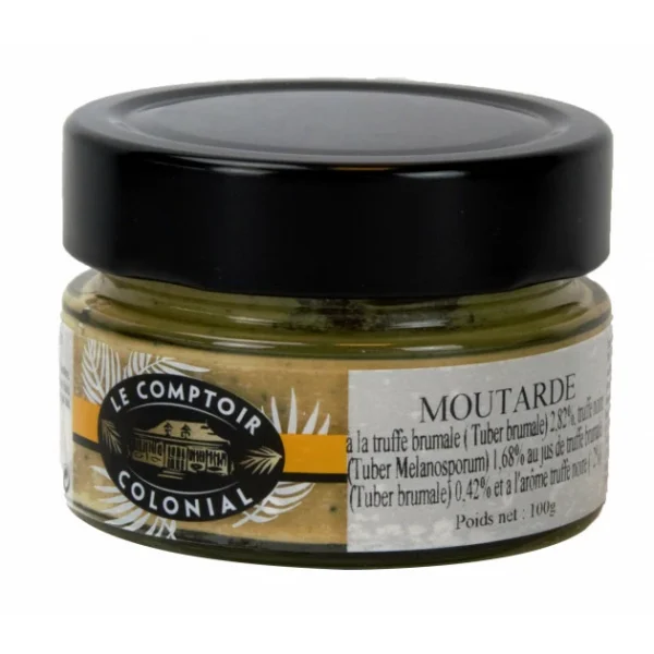 Moutarde à La Truffe Noire 100g Le Comptoir Colonial 1