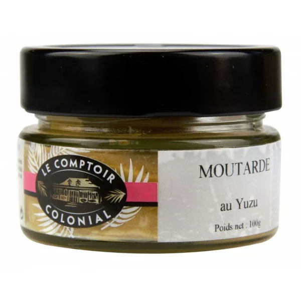 Moutarde Au Yuzu 100 G Le Comptoir Colonial 1