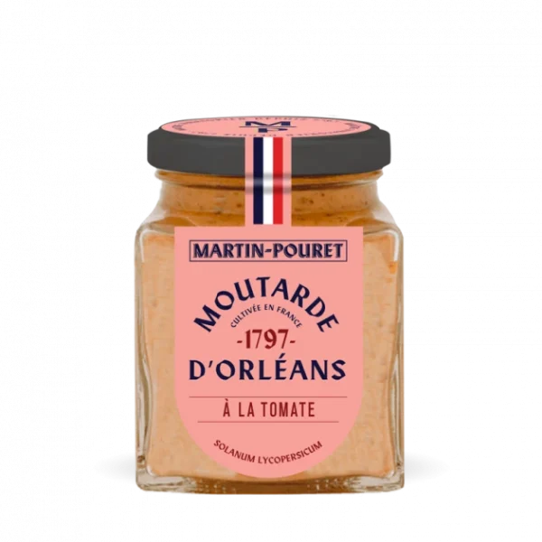 Moutarde D’Orléans à La Tomate 95g Martin Pouret 1