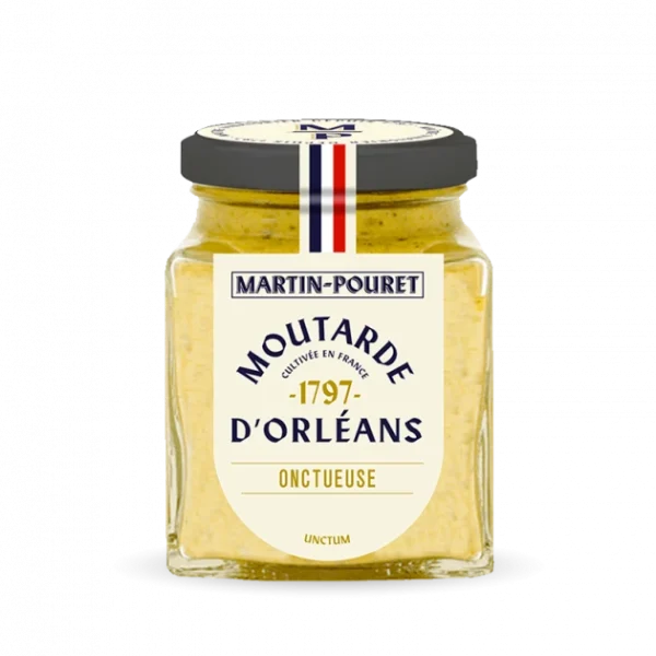 Moutarde D’Orléans Onctueuse 95g Martin Pouret 1