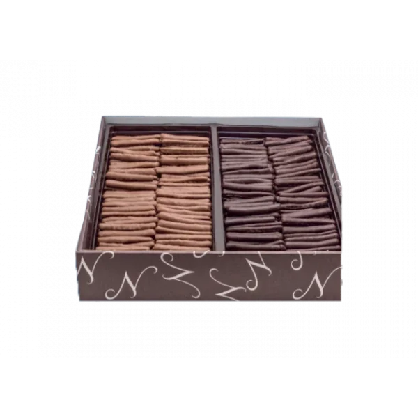 Orangettes au Chocolat au Lait et Chocolat Noir 2 kg Nomaer 1