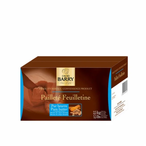 Pailleté Feuilletine 2,5 Kg Pur Beurre Barry 1