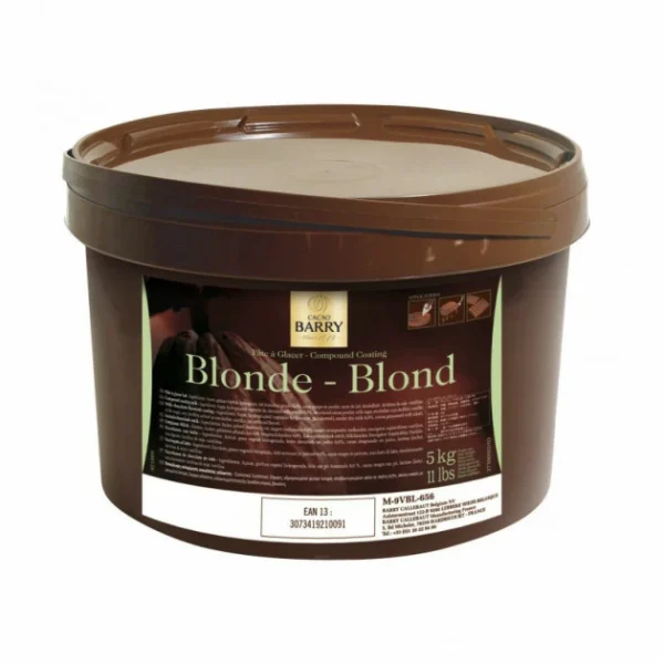 Pâte à Glacer Blonde 5 Kg Barry 1